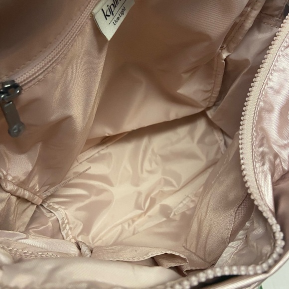 Kipling Soft Metallic Pink Mid Backpack - Picture 10 of 10